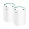 Cudy M1300 3-PACK bezvadu tīkla sistēma Dual-band (2.4 GHz / 5 GHz) Wi-Fi 5 (802.11ac) Balta 1 Iekšējā