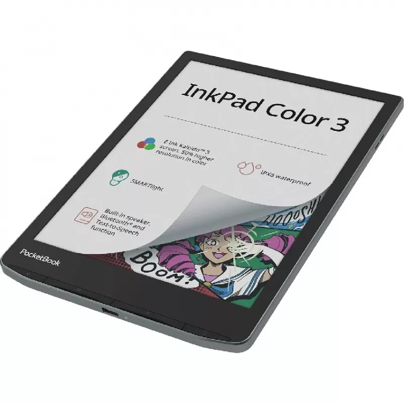 PocketBook InkPad Color 3 Stormy Sea – 7,8 collu E Ink krāsu lasītājs