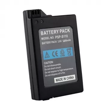 Papildu akumulators Sony PSP-S110 3.6V 1200mAh (aizstāj DV00DV1300)