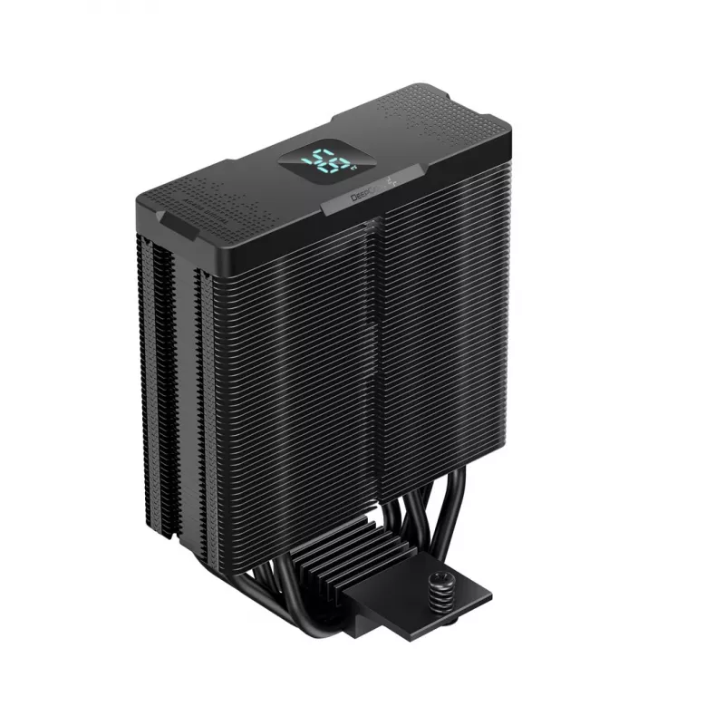 DeepCool AG400 Digital BK ARGB procesora dzesētājs 12 cm Melns 1 gab.