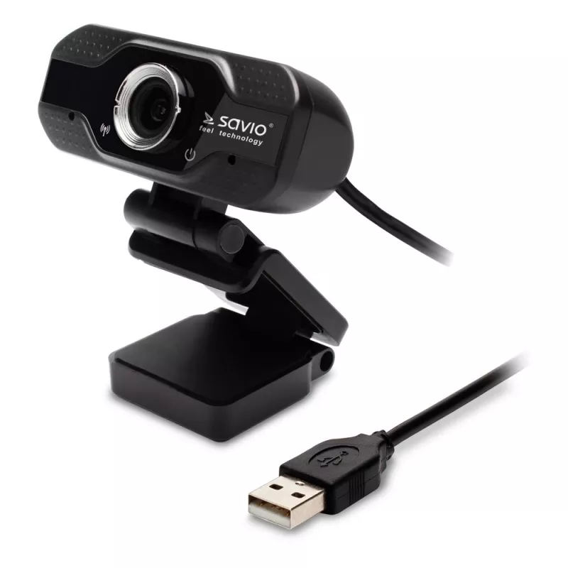 Savio tīmekļa kamera USB Full HD ar iebūvētu mikrofonu