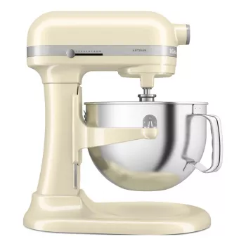 KitchenAid 5KSM60SPXEAC Planētu mikseris 375 W Krēmkrāsa, Pelēks, Nerūsējošais tērauds