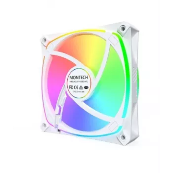 MONTECH AX120 PRO White 120mm ARGB korpusa ventilators