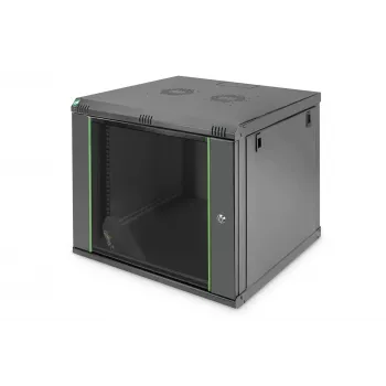 Sienas stiprinājuma skapis Digitus DN-19 09-U-EC-SW
