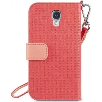 Linksys Belkin Sartorial Wristlet - Aizsargmaciņa mobilajam tālrunim - Sorbet - Samsung GALAXY S4 (F8M561BTC01)
