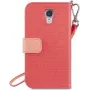 Linksys Belkin Sartorial Wristlet - Aizsargmaciņa mobilajam tālrunim - Sorbet - Samsung GALAXY S4 (F8M561BTC01)