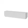 TV skapis LIVERTI 2000x420x480 mm, balts, skaidu plātnes virsma
