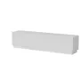 TV skapis LIVERTI 2000x420x480 mm, balts, skaidu plātnes virsma