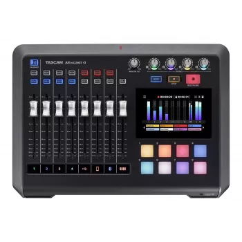 Tascam Mixcast 4 – mikseris podkāstu ierakstīšanai