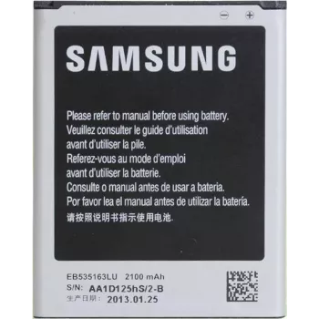 Samsung EB535163LUC mobilā telefona rezerves akumulators Melns, Sudrabs