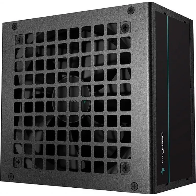 Barošanas bloks DeepCool PF500 500 W ATX 2.4, 80 PLUS, 120 mm ventilators, 20+4 pin, 2×6+2 PCIe, 4×SATA
