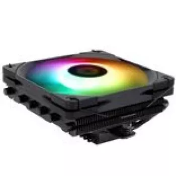 Thermalright AXP120 X67 ARGB zema profila CPU dzesētājs - 120mm melns (AXP120 X67 BLACK ARGB)