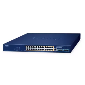 Pārvaldāms tīkla slēdzis PLANET GS-4210-24UP4X L2/L4 24 porti PoE
