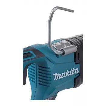 Metāla zāģis Makita DJR187Z, 18V Li-Ion, gājiens 32 mm, gājienu biežums 2300–3000 spm, griešanas dziļums koksne 255 mm, metāls 130 mm