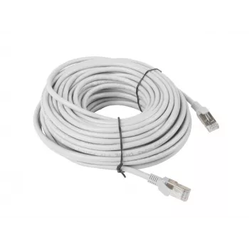 LANBERG tīkla kabelis Cat5e U/UTP RJ-45 - RJ-45 20 m Pelēks, 26 AWG, CCA vadītājs