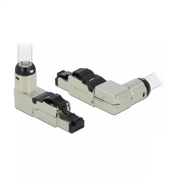 Savienotājs DeLOCK 86489 1x RJ-45 Pelēks