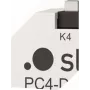 Steinel PC4‑DALI‑2 sienas vadības bloks, balts, ar pogu vadību, 43×15×50 mm, -20–50 °C