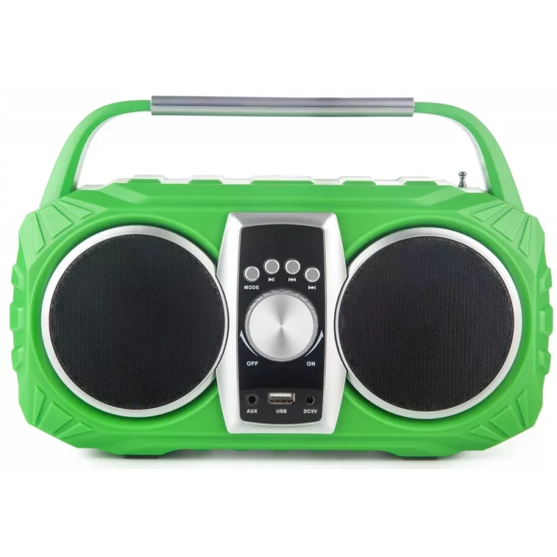 Radio modinātājs PRIME3 APR71GR Neon ar FM radio un LED displeju