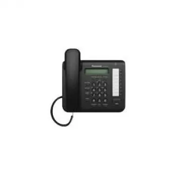 PANASONIC KX-NT551NE-B Standarta IP terminālis melns 1 rindas displejs 8 programmējamas pogas brīvroku HD Voice GB Switch PoE
