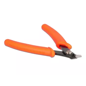 Diagonālās knaibles DeLOCK sānu griezējs oranžs 12.7 cm