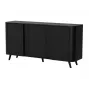 Cama VOLARE kumode 151 x 39 x 75 cm melns