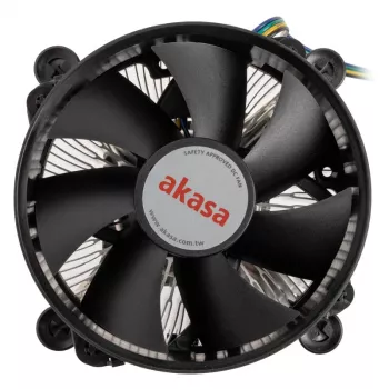 Radiators / Dzesētājs Akasa AK-CC6603EP01 9,5 cm Alumīnijs Melns