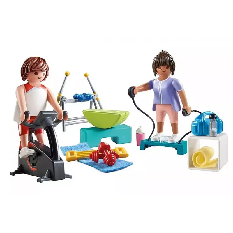 PLAYMOBIL 71806 Fitnesa treniņu komplekts