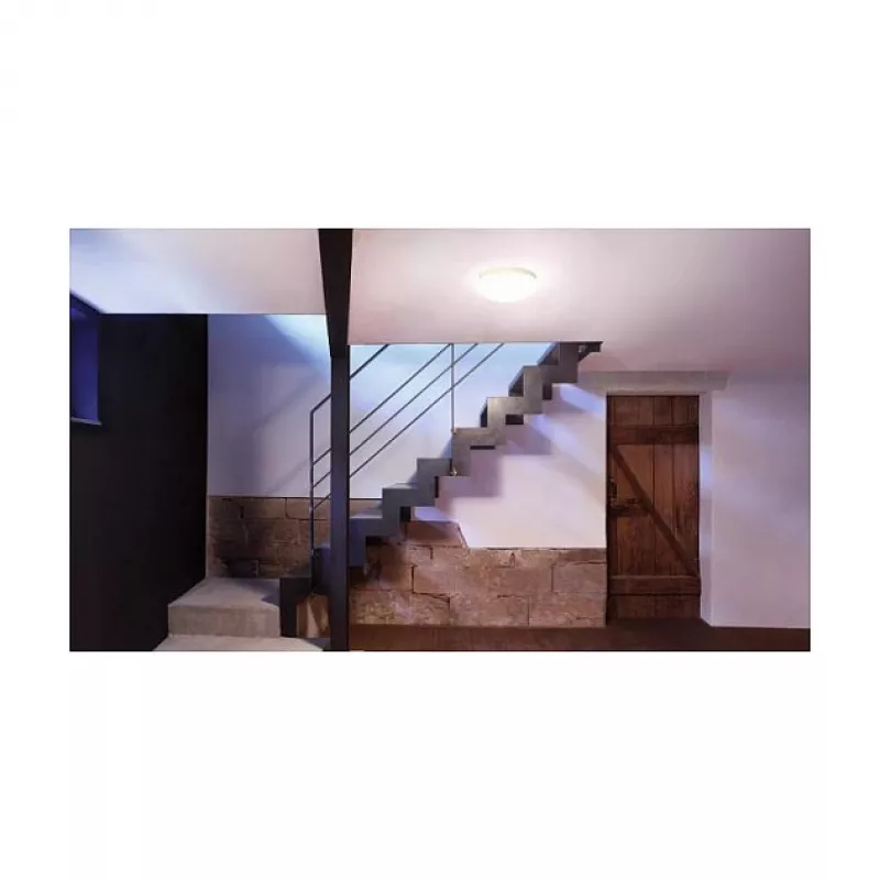 Griestu/sienas gaismeklis Steinel RS PRO P1 flat S PMMA neitrāli balts 9.5 W 1010 lm IP54 ar kustības sensoru