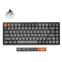 Keychron K2 Max bezvadu mehāniskā tastatūra 75% RF Bluetooth QWERTY melna pelēka