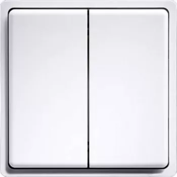 Bezvadu mini spiedpogas slēdzis Eltako FMT55/4-rw balts (30000262)