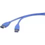 USB pagarinātāja kabelis Renkforce 1420709 – USB Type A vīrišķais uz sievišķo, USB 3.0, 5V
