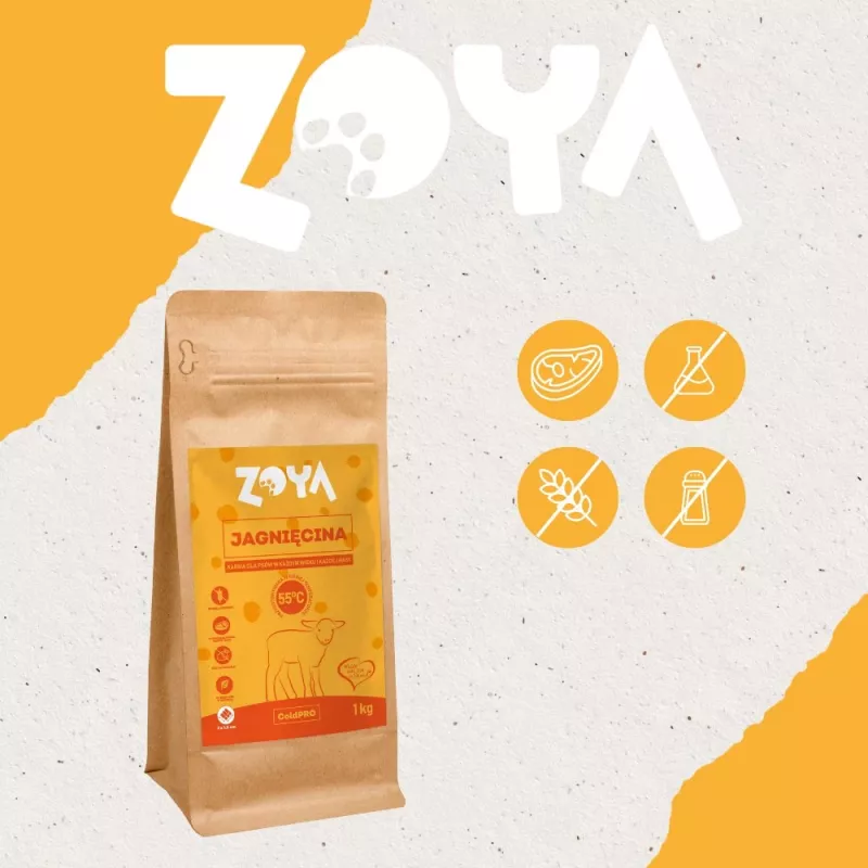 ZOYA ColdPRO Lamb - sausā suņu barība - 1kg