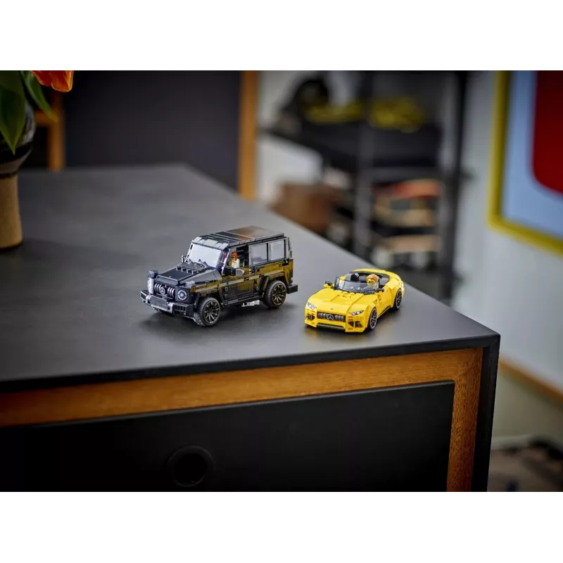 LEGO Speed Champions Mercedes-AMG G 63 & Mercedes-AMG SL 63 76924, Daudzkrāsains