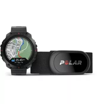 Polar Grit X2 Pro 3,53 cm (1,39) AMOLED Digital 454 x 454 Pixel Skārienjūtīgs Melns GPS