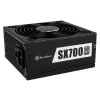 SilverStone SFX Series SX700-LPT V1.1 barošanas bloks (iekšējais) – 700W, 80 PLUS Platinum, SFX-L, melns