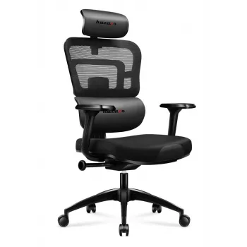 HUZARO COMBAT 7.0 GAMING KRĒSLS MELNS