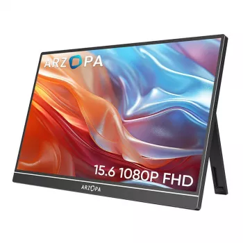Portatīvais monitors Arzopa A1 15.6 collu IPS 1920x1080, energoklase A