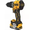 Pistol satveres urbjmašīna DeWALT DCD805E2T-QW, 18V Li-Ion 1,7Ah x2, bezsuku, 2000 RPM, 90 Nm, 13 mm patrona
