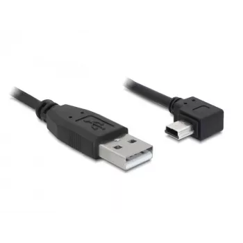 USB kabelis DeLOCK 82682 2m USB A Mini-USB B Melns