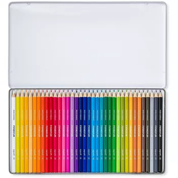 Krāsainie zīmuļi Staedtler Ergosoft 157 Daudzkrāsaini 36 gab.