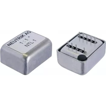 Audio transformators Neutrik NTE10/2 50000 Ohm 1.2V
