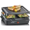 Severin Mini Raclette Grils ar 4 Nelipīgām Pannām 600 W