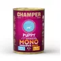 CHAMPER Puppy Monoprotein Tītars - slapjā suņu barība - 400g