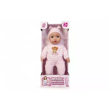 Artyk Natalia Baby Doll 45 cm — mīksta ķermeņa rotaļu lelle, 45 cm augstums