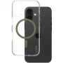 PanzerGlass CARE™ by ® Urban Combat Maciņš Caurspīdīgs ar Zaļu MagSafe iPhone 16