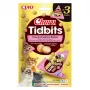 Slapjš kaķu gardums INABA Cat Churu Tidbits Tuncis un lasis 3×12 g paciņa