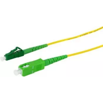 Logilink Professional - Patch-Cable - LC/APC vienmodas (T) uz SC/APC vienmodas (T) - 20 m - 2 mm - optiskā šķiedra - simplekss - 9/125 mikrometri - G.657.A2/OS2 - bezhalogēna - dzeltena