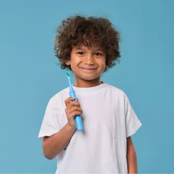 happybrush EcoVibe Kids Paw Patrol nomaiņas birstes galviņas, zilas, 3 gab.