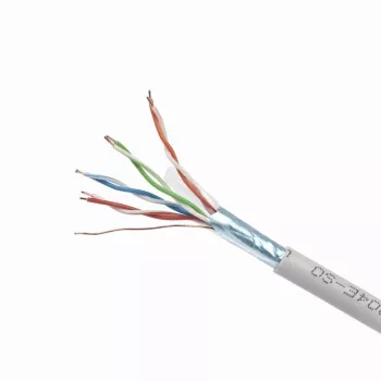 Gembird CAT5e FTP 100m tīkla kabelis pelēks F/UTP (FTP)