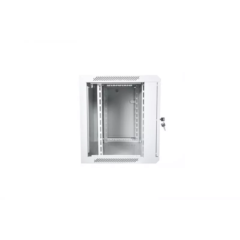 Digitus DN-W19 09U/450/MD Rack skapis 9U Sienas stiprināms Gaiši pelēks
